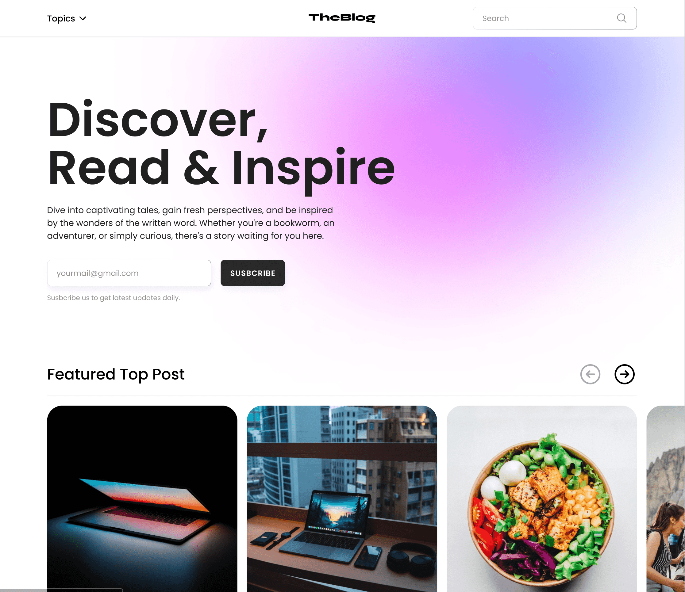 Website Mockup 4